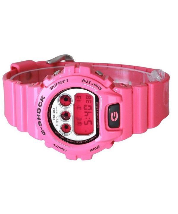 Casio G-Shock Digital Pink Bio Based Resin Quartz DW-6900RCS-4 200M Men ...