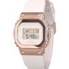 Casio G-Shock Digital Pink Gold Ion Plated Bezel Resin Strap Quartz GM-S5600UPG-4 200M Women's Watch