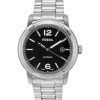 Fossil Heritage Stainless Steel Black Dial Automatic ME3223 Unisex Watch