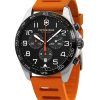 Victorinox Swiss Army Fieldforce Sport Chronograph Rubber Strap Black Dial Quartz 241893 100M Men's Watch