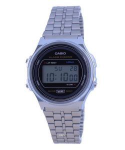 Casio A171 Vintage Stainless Steel Resin Digital A171WE-1A A171WE-1 Unisex Watch