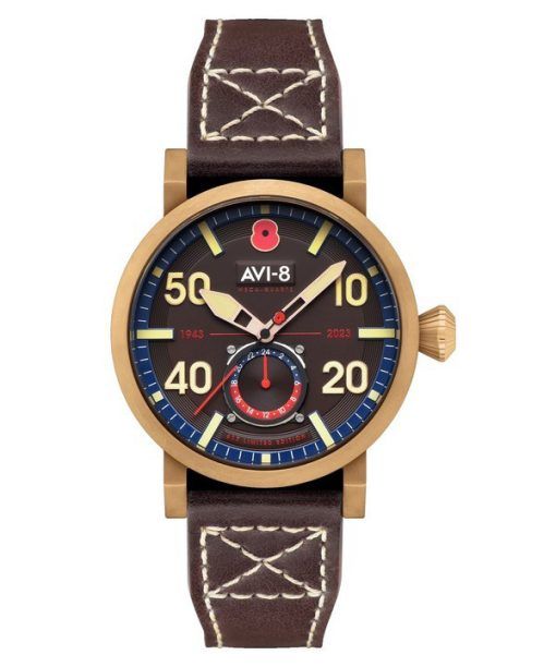 AVI-8 Dambuster 80th Anniversary Royal British Legion Meca-Quartz Limited Edition Brown Dial AV-4108-RBL-05 Mens Watch