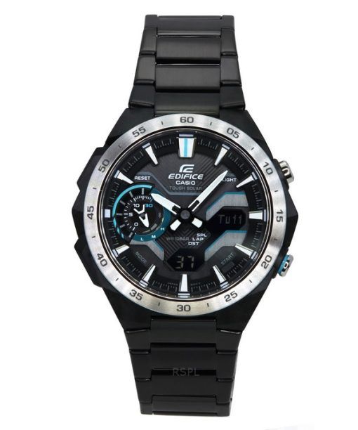 Casio Edifice Windflow Analog Digital Smartphone Link Black Dial Solar ECB-2200DD-1A 100M Men's Watch