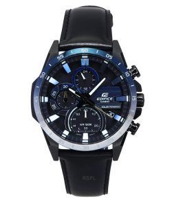 Casio Edifice Nighttime Drive Series Analog Chronograph Black Dial Solar EQS-940NL-1A 100M Men's Watch