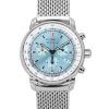 Zeppelin LZ14 Marine Chronograph Stainless Steel Ice Blue Dial Quartz 8886M3 Men's Watch