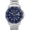 Bulova Marine Star Precisionist Stainless Steel Blue Dial Quartz Diver's 96B433 200M Men's Watch