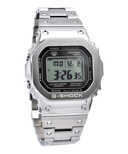 Casio G-Shock Digital Smartphone Link Full Metal Tough Solar GMW-B5000D-1 200M Mens Watch