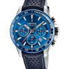 Festina Timeless Chronograph Leather Strap Blue Dial Quartz F20561-3 100M Men's Watch