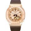 Casio G-Shock Analog Digital Bio-Based Resin Strap Rose Gold Dial Quartz GM-S2100CB-5A 200M Women's Watch