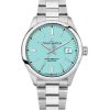 Philip Watch Swiss Made Caribe Urban Stainless Steel Turquoise Dial Quartz R8253597642 100M Mens Watch