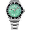 Ratio FreeDiver GMT Series Sapphire Stainless Steel Green Dial Automatic RTF059 200M Men's Watch