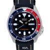 Seiko Automatic Diver's Ratio Black Leather SKX009K1-LS2 200M Men's Watch