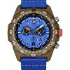 Luminox Bear Grylls Survival Master ECO Tide Chronograph Blue Dial Quartz Diver's XB.3743.ECO 200M Men's Watch