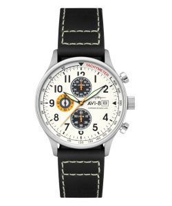 AVI-8 Hawker Hurricane Classic Chronograph Imperial War Museums Edition White Dial Quartz AV-4011-1E Men's Watch