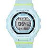 Casio G-Shock G-Squad Digital Smartphone Link Pale Green Bio-Based Resin Quartz GMD-B300-3 200M Women's Watch