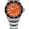 Ratio FreeDiver Sapphire Stainless Steel Orange Dial Automatic RTF045 200M Mens Watch