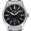 Seiko Analog Stainless Steel Black Dial Quartz SUR535P1 100M Men's Watch