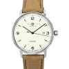 Zeppelin LZ-129 Hindenburg Recycled Fishnet Plastic Strap Beige Dial Automatic 80645N Men's Watch