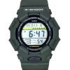 Casio G-Shock Digital Bio-Based Green Resin Strap Black Dial Quartz GD-010-3 200M Men's Watch