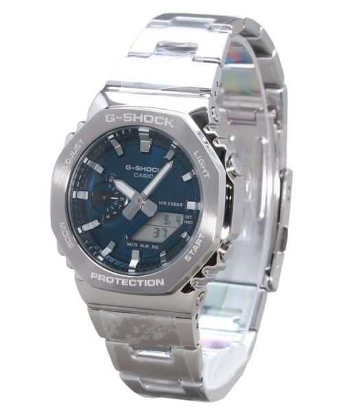 Casio G-Shock G-Steel Analog Digital Blue Dial Quartz GM-2110D-2B 200M Men's Watch