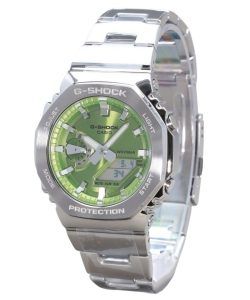 Casio G-Shock G-Steel Analog Digital Green Dial Quartz GM-2110D-3A 200M Men's Watch