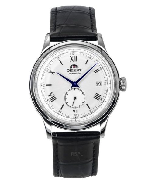 Orient Classic Bambino Version 2 Small Seconds Black Leather Strap Silver Dial Automatic RA-AP0104S Men's Watch