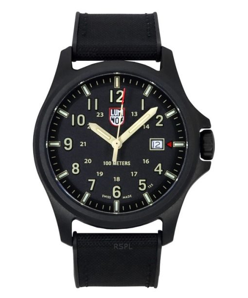 Luminox Atacama Field Rubber Strap Black Dial Quartz XL.1970.SET 100M Men's Watch With Extra Strap