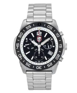 Luminox Pacific Diver Chronograph Stainless Steel Black Dial Quartz XS.3141.M 200M Men's Watch