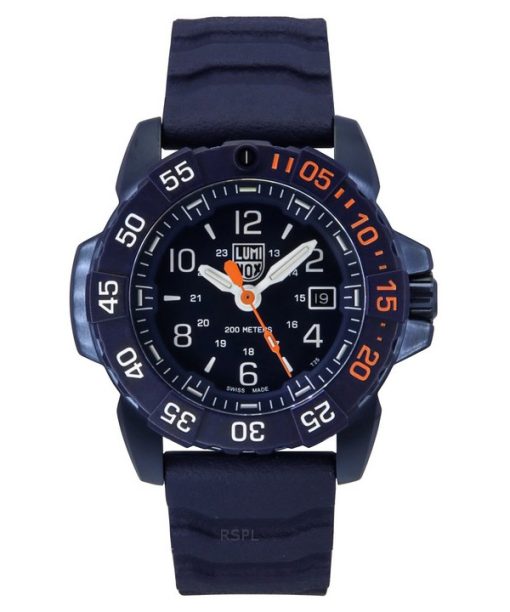 Luminox Navy SEAL Foundation Back To The Blue Set Quartz Diver's XS.3253.CBNSF.SET 200M Men's Watch With Extra Strap