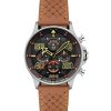 AVI-8 Hawker Typhoon Coningham Chronograph Baldwin Leather Strap Black Dial Quartz AV-4093-0B Men's Watch