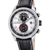 Festina Timeless Chronograph Leather Strap Silver Dial Quartz F20695-1 100M Men's Watch