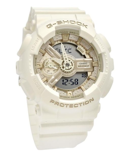 Casio G-Shock Analog Digital Bio-Based Resin Single Tone Dial Quartz GMA-S110ST-7A 200M Women's Watch