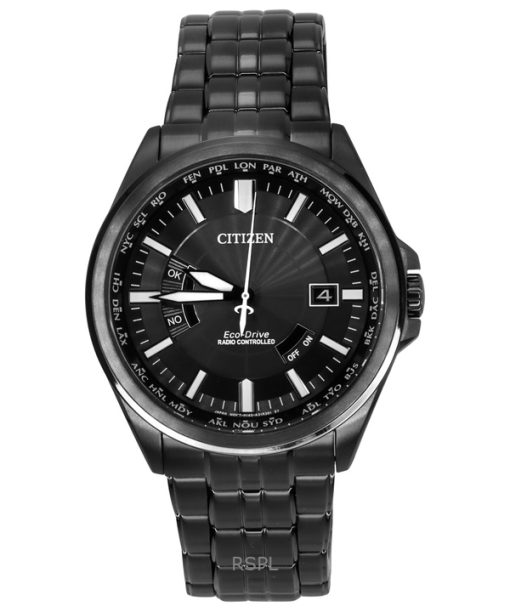 Citizen Collection Night Colour Edition Radio Controlled Black Dial Eco-Drive CB0294-54E 100M Men's Watch