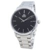 Refurbished Orient Classic Stainless Steel Black Dial Automatic RA-AC0E01B10B 100M Men's Watch