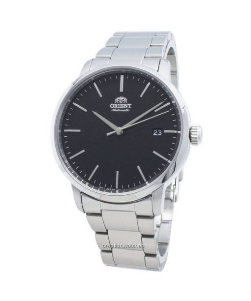 Refurbished Orient Classic Stainless Steel Black Dial Automatic RA-AC0E01B10B 100M Men's Watch