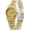 Refurbished Seiko 5 Gold Tone Stainless Steel Gold Dial Automatic SYMA38K1 Women's Watch